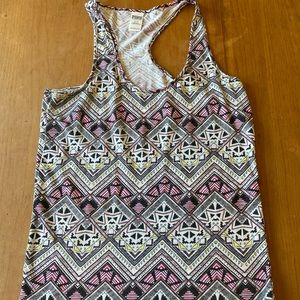 Victoria’s Secret PINK Abstract Pattern Tank Top